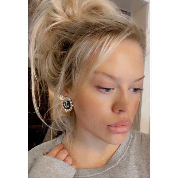 Dolce & Gabbana Couture Rare Crystal Anchor Clip-On Earrings - Picture 12 of 13